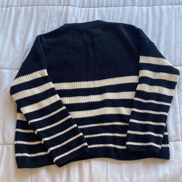Zara Striped Knit Sweater - Picture 3 of 6